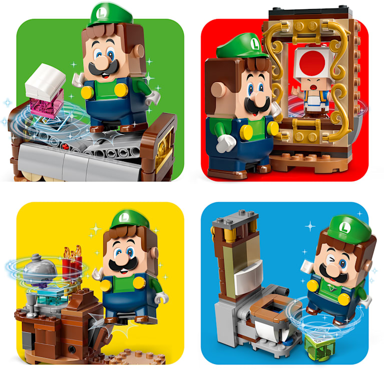 LEGO Super Mario Luigi's Mansion Haunt-and-Seek Expansion Set (71401) - My  Nintendo Store